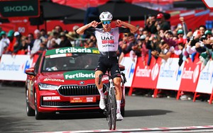 Juan Ayuso thắng chặng 7 La Vuelta