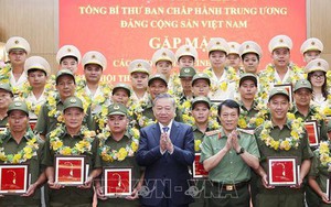 Tổng Bí thư Tô Lâm gặp mặt gương điển hình tiên tiến lực lượng Công an nhân dân