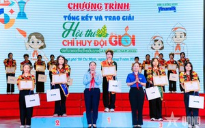TP.HCM trao giải Hội thi Chỉ huy Đội giỏi Thành phố lần thứ 28