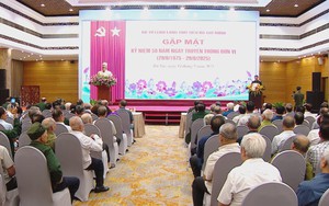 Bộ tư lệnh Lăng Chủ tịch Hồ Chí Minh gặp mặt kỷ năm 50 năm Ngày truyền thống