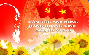 Chủ tịch Hồ Chí Minh vĩ đại sống mãi trong sự nghiệp của chúng ta!