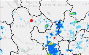 Cảnh báo dông, lốc, sét, mưa đá và mưa lớn cục bộ trên phạm vi khu vực nội thành Hà Nội

