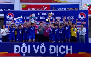 CLB Thái Sơn Bắc bảo vệ thành công danh hiệu Futsal U20 quốc gia