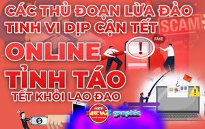 NewZgraphic: Các thủ đoạn lừa đảo tinh vi dịp cận Tết