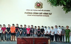 TP. Hồ Chí Minh: Truy xét "thần tốc", bắt giữ 19 đối tượng mang hung khí hỗn chiến lúc rạng sáng