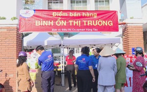 Coop Mart Vũng Tàu tổ chức điểm bán hàng lưu động bình ổn thị trường dịp đầu năm 2026