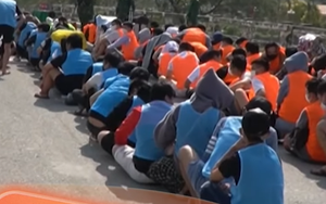 Tiếp nhận hơn 160 công dân Việt Nam do Campuchia trao trả