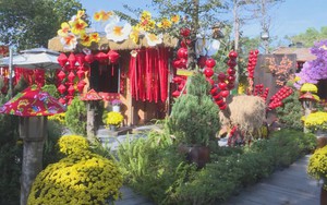 Không gian Tết xưa hút giới trẻ dịp cận Tết