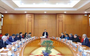 Thường trực Ban Bí thư chủ trì họp rà soát công tác chuẩn bị Đại hội XIV của Đảng