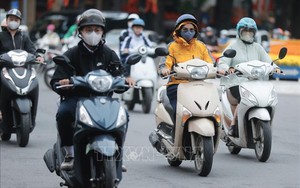 Không khí lạnh suy yếu dần, nhiệt độ tăng và trời ấm lên