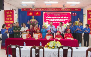 Lễ mừng thọ ấm áp dành cho các cựu chiến sĩ cách mạng bị địch bắt tù đày