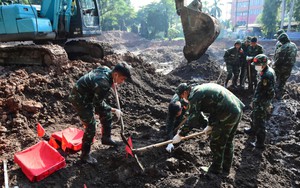 Quy tập 19 bộ hài cốt liệt sĩ trong ngày 1/10 tại Công viên Lê Thị Riêng