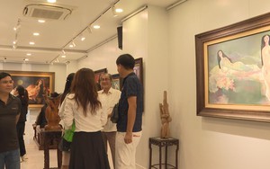 Triển lãm tranh Hồ Hữu Thủ: Gìn giữ di sản tài năng hội họa