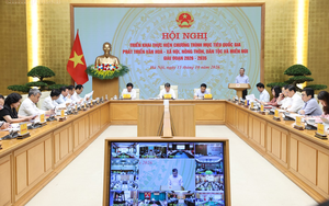 Thủ tướng Lê Minh Hưng chủ trì Hội nghị triển khai Chương trình mục tiêu quốc gia phát triển văn hóa - xã hội, nông thôn, dân tộc miền núi