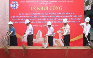Đầu tư gần 9,5 tỷ đồng cải tạo 10 tuyến hẻm tại phường Xuân Hòa