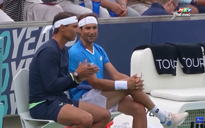 Rafael Nadal trở lại thi đấu biểu diễn tại Mỹ sau hai năm giải nghệ