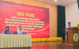 Thu hồi đất dự án rạch Ông Bé: Phường Chánh Hưng công khai chính sách bồi thường