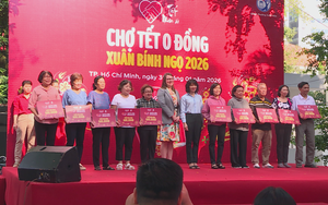 "Chợ Tết 0 đồng": Mang lại niềm vui cho 1.200 người dân có hoàn cảnh khó khăn
