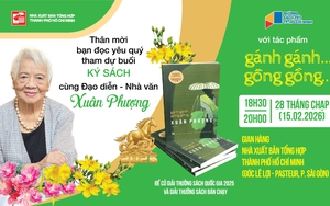 Gặp gỡ đạo diễn - nhà văn Xuân Phượng tại Lễ hội Đường sách Tết Bính Ngọ 2026