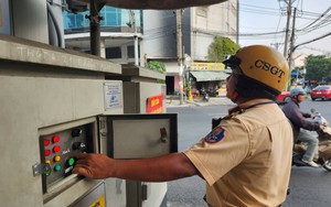 CSGT TP Hồ Chí Minh đồng loạt ra quân bảo đảm an toàn giao thông dịp Tết Bính Ngọ