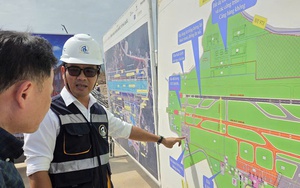 Nhà ga T2 sân bay Phú Quốc đã thi công đến phần mái