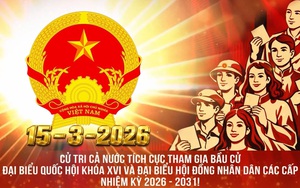 Cử tri cả nước tích cực tham gia bầu cử Đại biểu Quốc hội khóa XVI và Đại biểu HĐND các cấp nhiệm kỳ 2026-2031