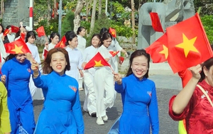 Đoàn viên thanh niên đặc khu Côn Đảo hướng về ngày hội lớn của đất nước