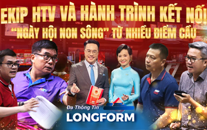 Ekip HTV và hành trình kết nối “Ngày hội non sông” từ nhiều điểm cầu