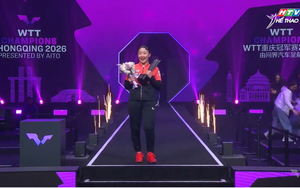 Félix Lebrun và Miwa Harimoto vô địch Giải bóng bàn WTT Champions Chongqing