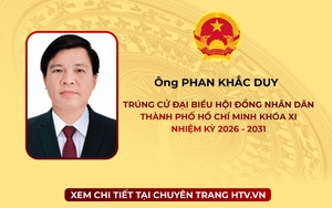 Ông Phan Khắc Duy trúng cử Đại biểu Hội đồng nhân dân TP. Hồ Chí Minh Khóa XI nhiệm kỳ 2026 - 2031