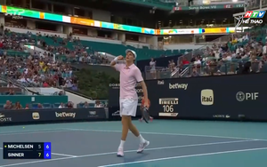 Jannik Sinner nâng kỷ lục 28 ván thắng liên tiếp ở hệ thống Masters 1000