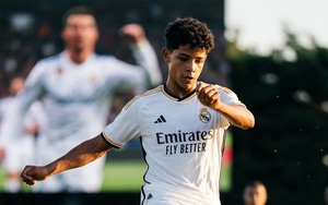Con trai Ronaldo tập luyện cùng U16 Real Madrid