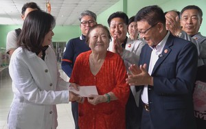 Các nhà hảo tâm Hàn Quốc thăm Mái ấm Thiện Duyên tại Củ Chi, TP. Hồ Chí Minh