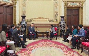 Lãnh đạo TP. Hồ Chí Minh tiếp Cố vấn đặc biệt Liên minh Nghị sĩ hữu nghị Nhật - Việt