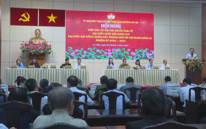 Ứng cử viên đại biểu Quốc hội - đơn vị bầu cử số 9 và đại biểu HĐND TP. Hồ Chí Minh - đơn vị bầu cử số 28 tiếp xúc cử tri các phường