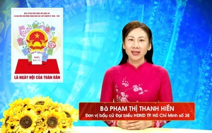 Chương trình hành động Ứng cử viên Đại biểu Hội đồng nhân dân TP. Hồ Chí Minh Khóa XI Phạm Thị Thanh Hiền