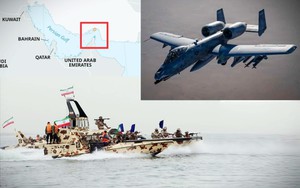 Mỹ điều thêm cường kích A-10 đến eo biển Hormuz