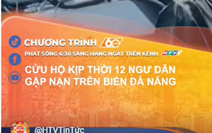 Cứu hộ kịp thời 12 ngư dân gặp nạn trên biển Đà Nẵng