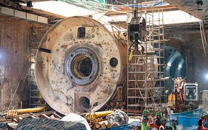 Metro Nhổn - Ga Hà Nội: Chính thức xuyên hầm toàn tuyến