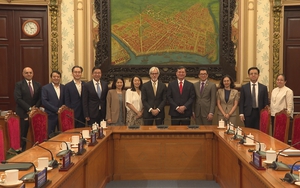 Lãnh đạo TP. Hồ Chí Minh tiếp Giám đốc Quốc gia phụ trách Việt Nam, Lào, Campuchia