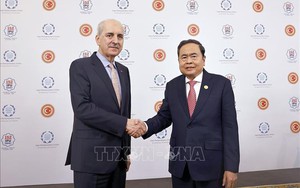 Chủ tịch Quốc hội Trần Thanh Mẫn hội kiến Chủ tịch Quốc hội Thổ Nhĩ Kỳ
