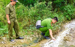 C05 - Bộ Công an vào cuộc vụ nước giếng khoan nhà dân đổi màu tím bất thường