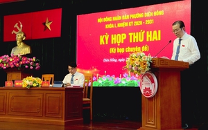Phường Diên Hồng hoàn thiện bộ máy, thông qua nhiều nghị quyết quan trọng tại kỳ họp chuyên đề