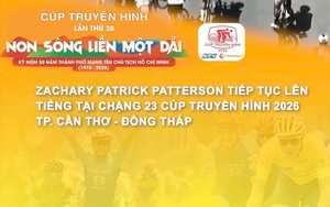 Zachary Patrick Patterson tiếp tục lên tiếng tại chặng 23 Cúp Truyền hình 2026 phường Cái Khế (TP. Cần Thơ) - phường Mỹ Tho (Đồng Tháp)