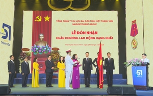 Dấu ấn 50 năm: Saigontourist Group vinh dự nhận Huân chương Lao động hạng Nhất