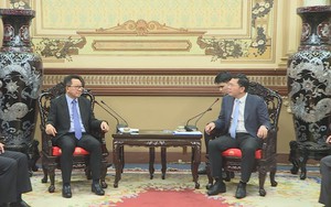 Phó Chủ tịch UBND TP. Hồ Chí Minh tiếp Bộ trưởng Bộ Nông nghiệp và Môi trường Lào