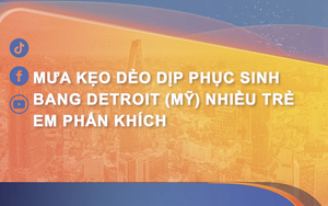 Mưa kẹo dẻo dịp Lễ Phục Sinh tại bang Detroit, Mỹ khiến nhiều trẻ em phấn khích