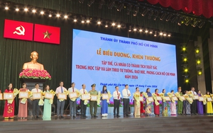 TP. Hồ Chí Minh tuyên dương 181 tập thể và 177 cá nhân tiêu biểu học tập và làm theo Bác
