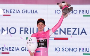 Jonas Vingegaard giành Áo Hồng Giro d’Italia
