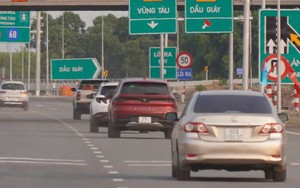 Sáng nay 24/5, chưa mở được nút giao Long Thành để đi vào cao tốc Biên Hòa - Vũng Tàu